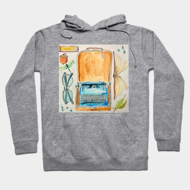 Typewriter Hoodie by KEOE